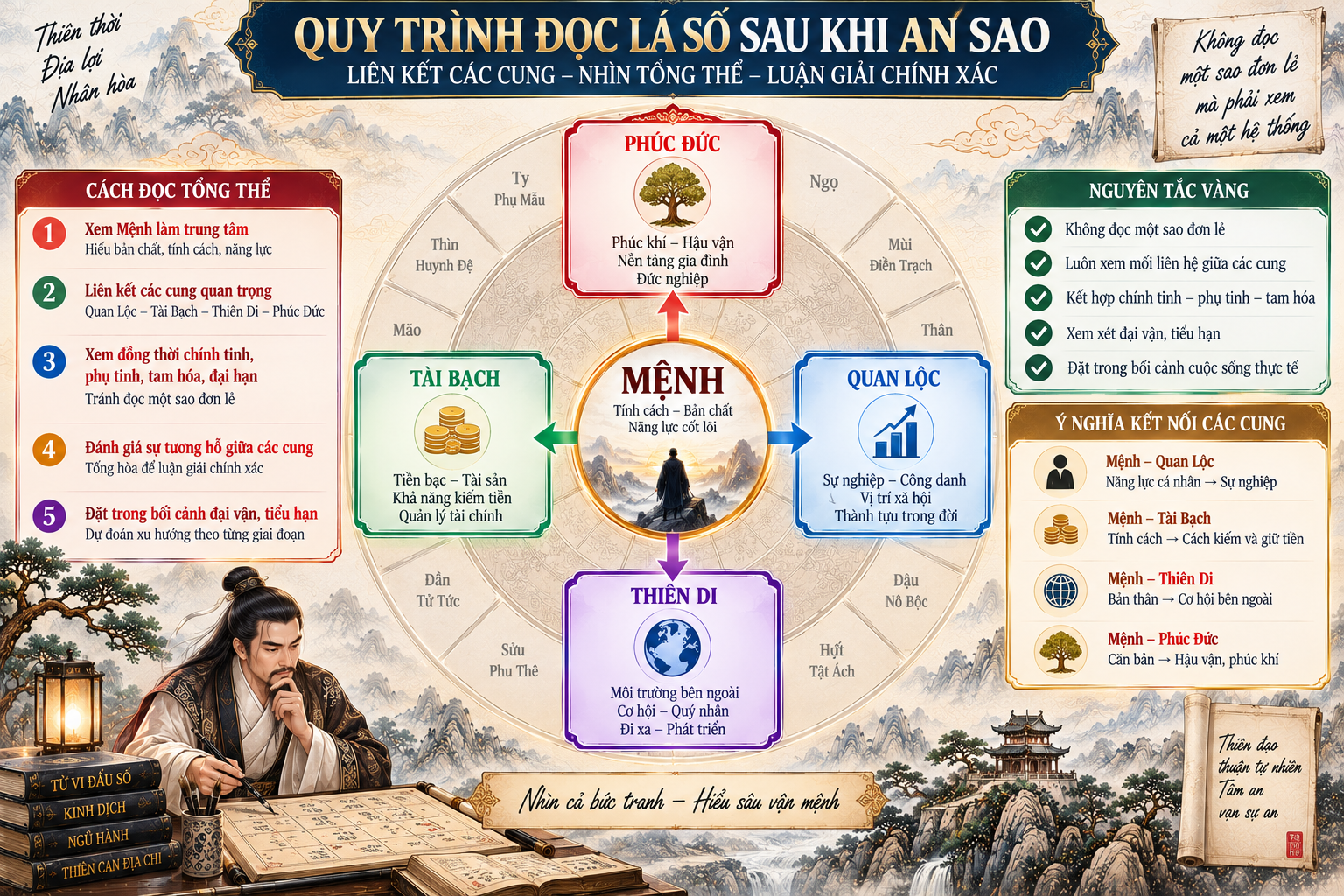 An sao xong có thể dự đoán chính xác tương lai không?