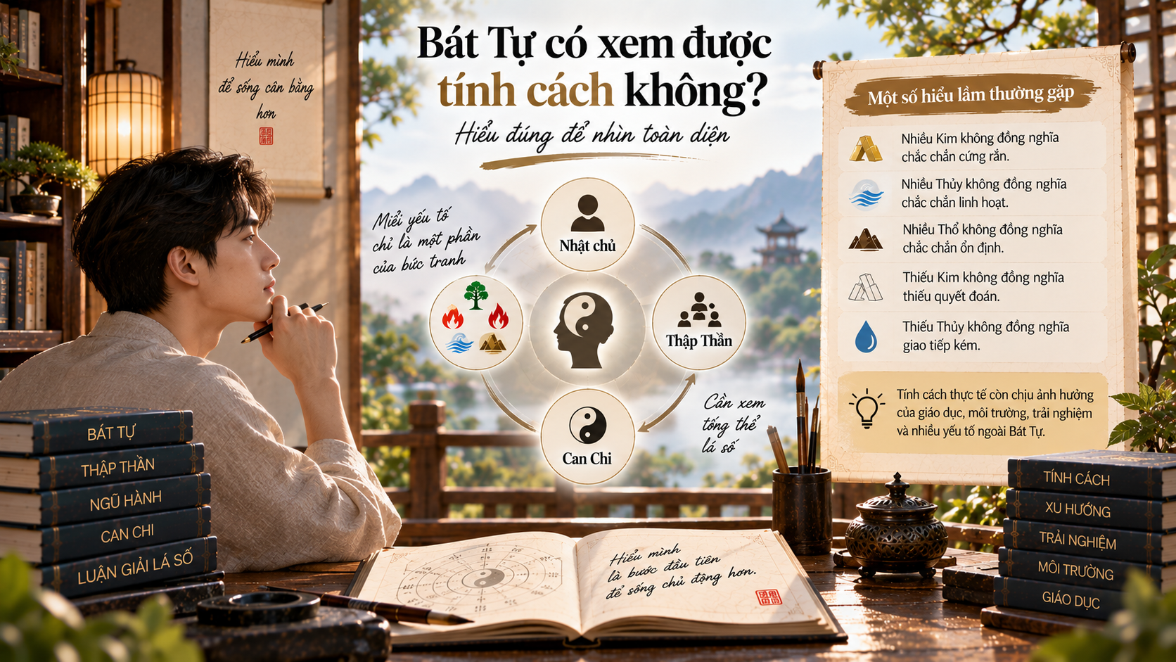Bát Tự có xem được tính cách không?