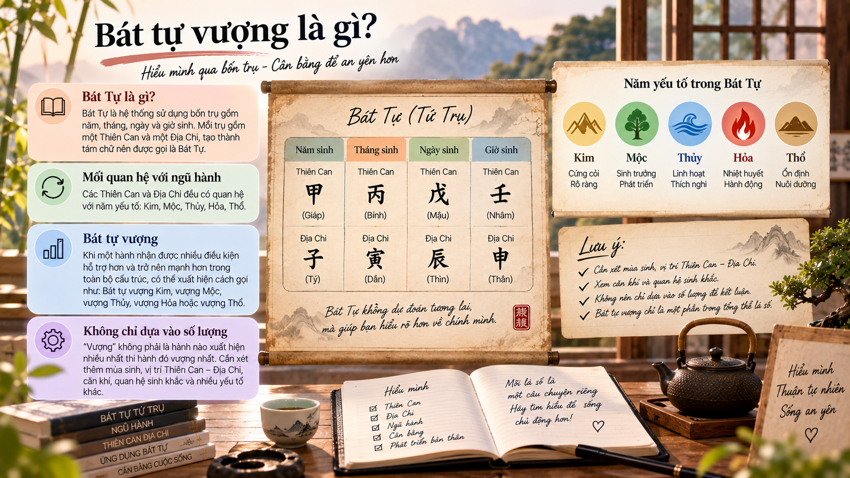 Bát tự vượng là gì?