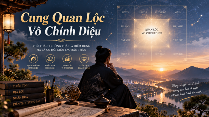 cung quan lộc vô chính diệu