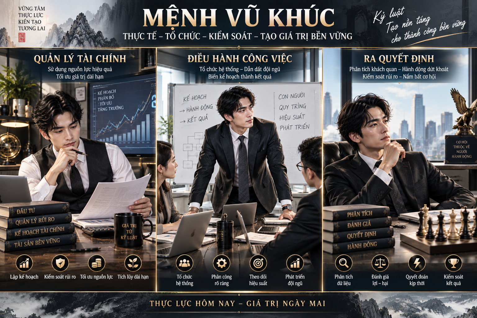 Khả năng lãnh đạo của mệnh Vũ Khúc