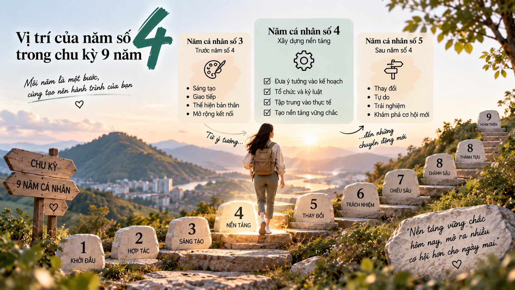 Năm cá nhân số 4 nên làm gì?