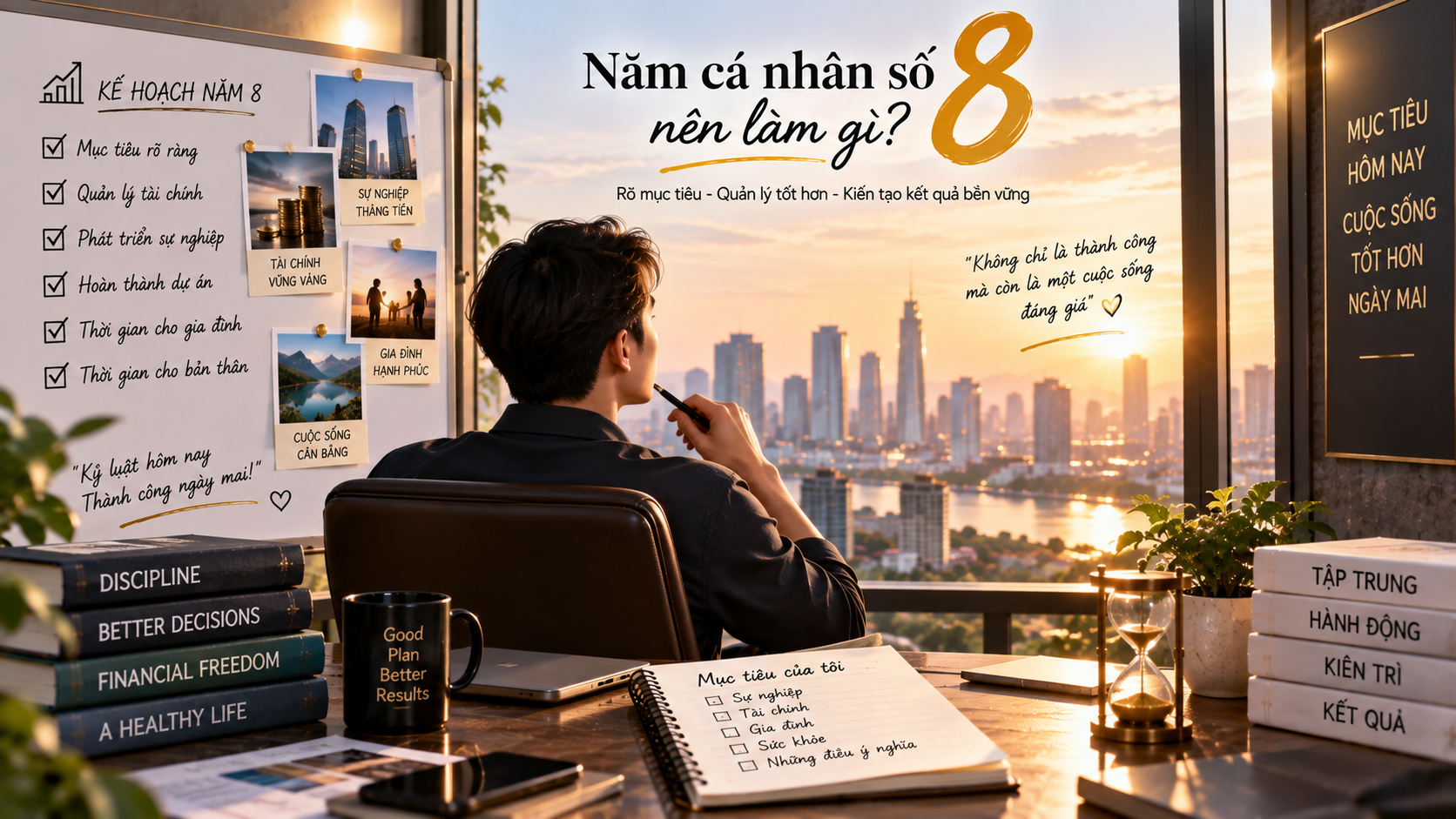 Năm cá nhân số 8 nên làm gì?