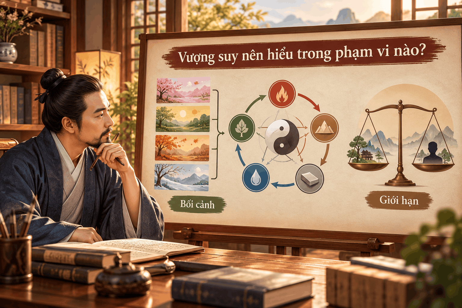 Vượng suy nên được hiểu trong phạm vi nào?