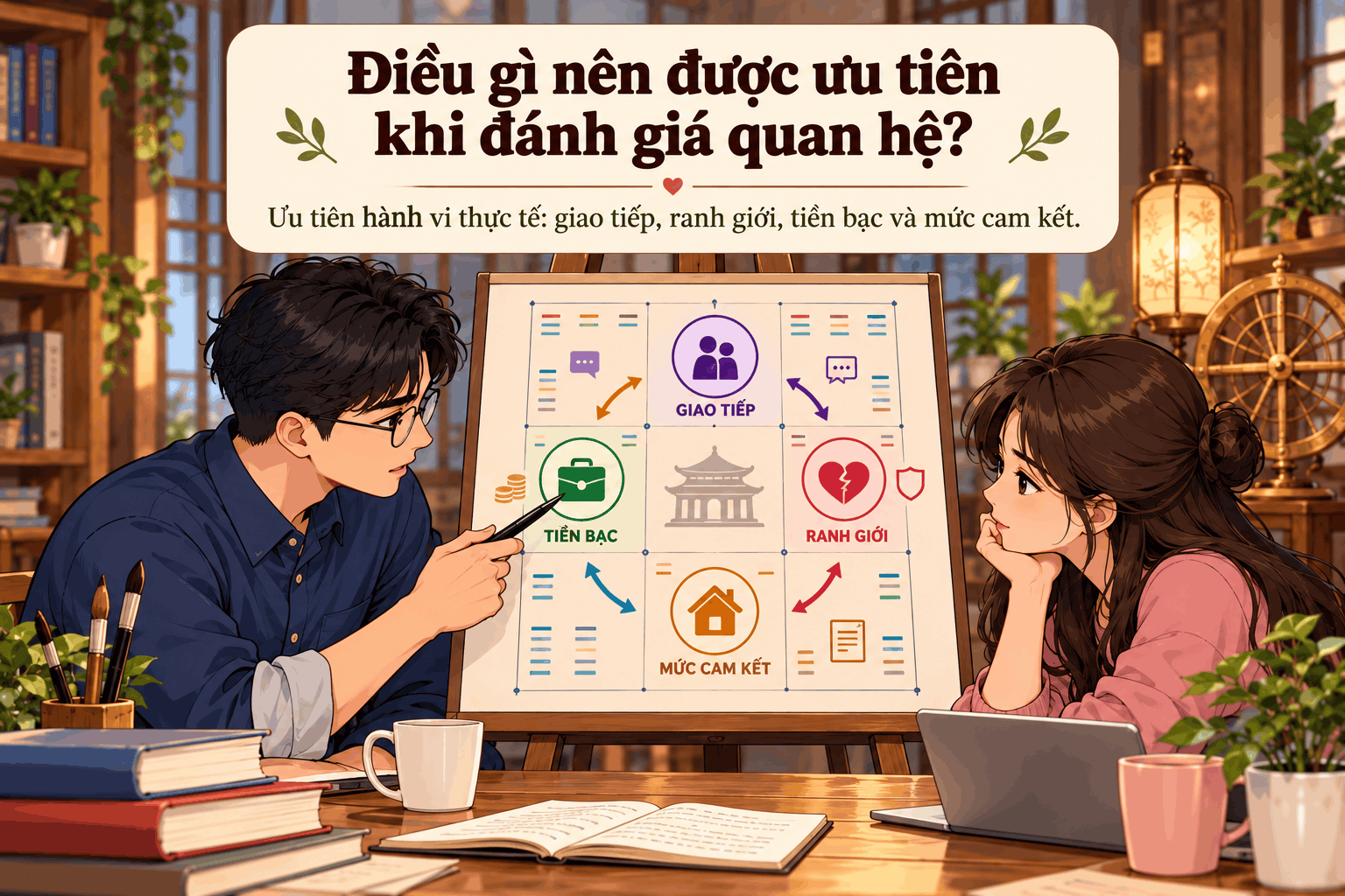 Điều gì nên được ưu tiên khi đánh giá quan hệ?