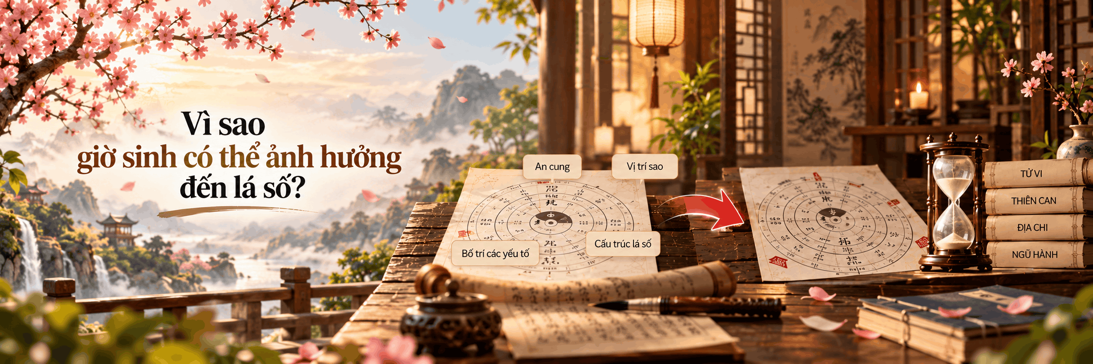Vì sao giờ sinh có thể ảnh hưởng đến lá số?