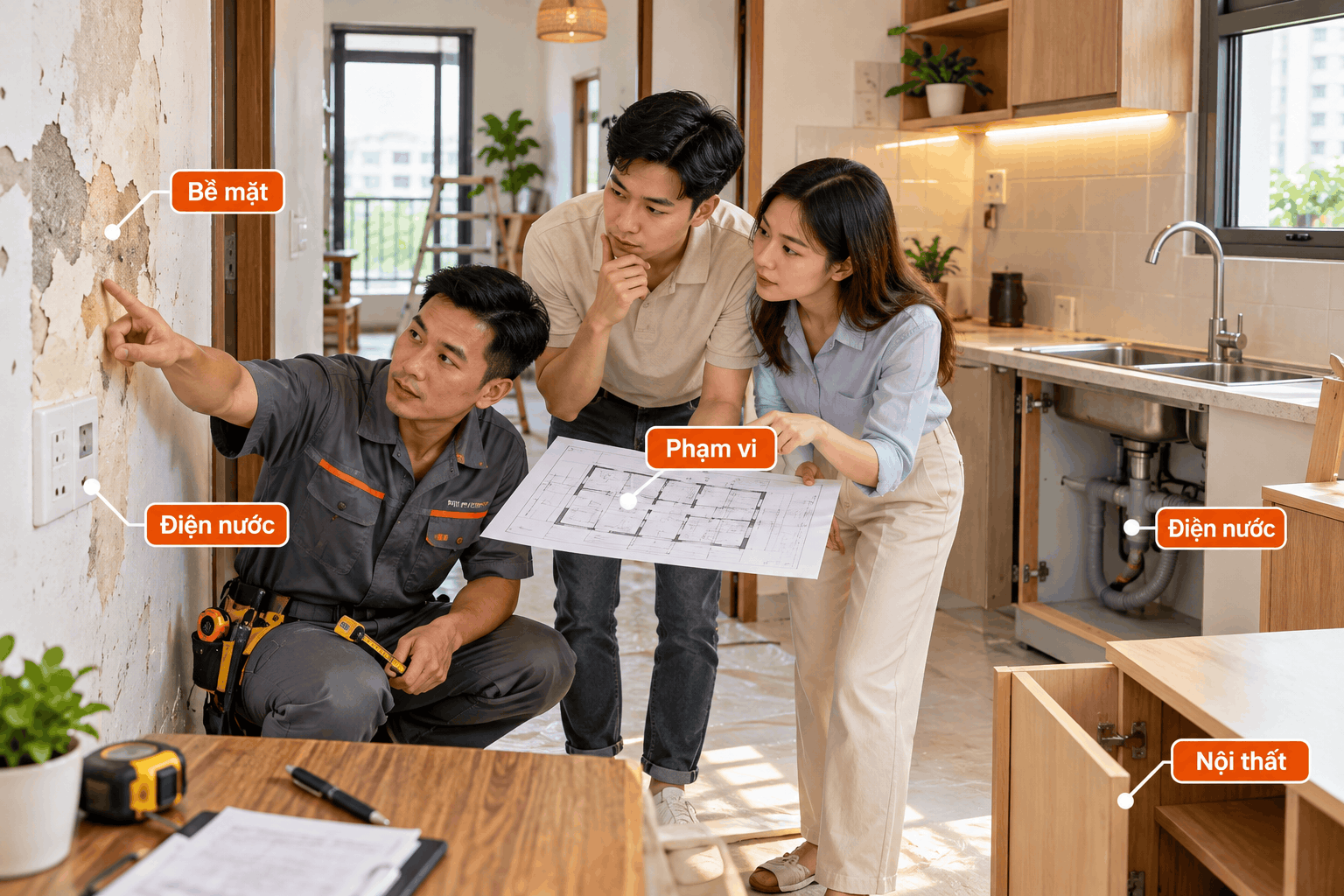 Sửa nhà nhỏ nên được xác định theo điều gì?